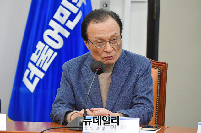 ▲ 이해찬 전 더불어민주당 대표.ⓒ이종현 기자