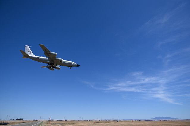 ▲ 'RC-135' 코브라볼. ⓒ미 공군