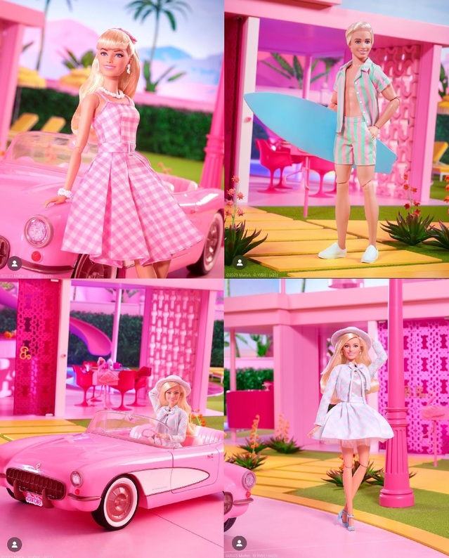 ▲ 영화 '바비'의 주인공을 본 따 만든 바비 인형. ⓒMattel