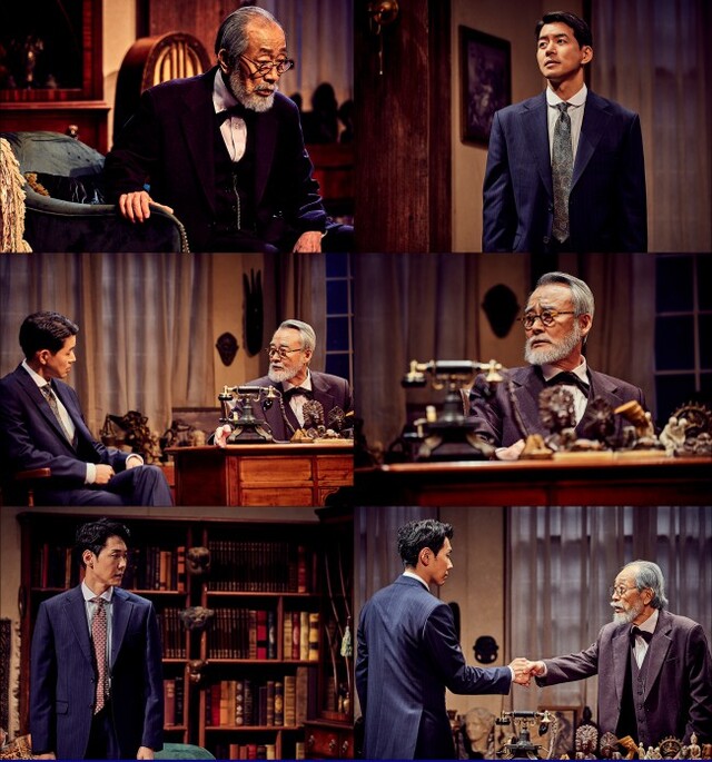 ▲ 연극 '라스트 세션' 공연 장면.ⓒ파크컴퍼니