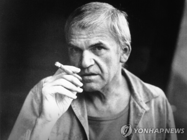 ▲ 프랑스 파리에서 작고한 작가 밀란 쿤데라. ⓒ연합뉴스(민음사 제공)