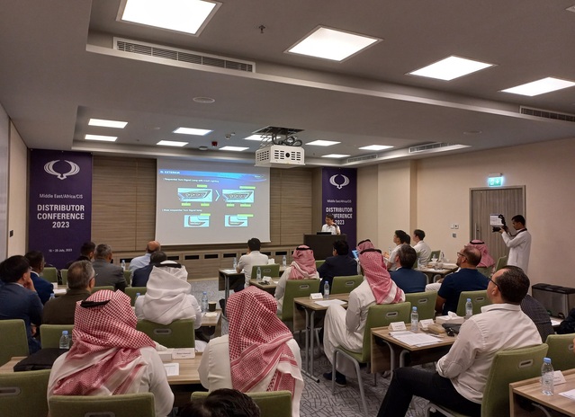 ▲ KG모빌리티가 아중동CIS 지역에서 컨퍼런스를 개최했다 ⓒKG모빌리티