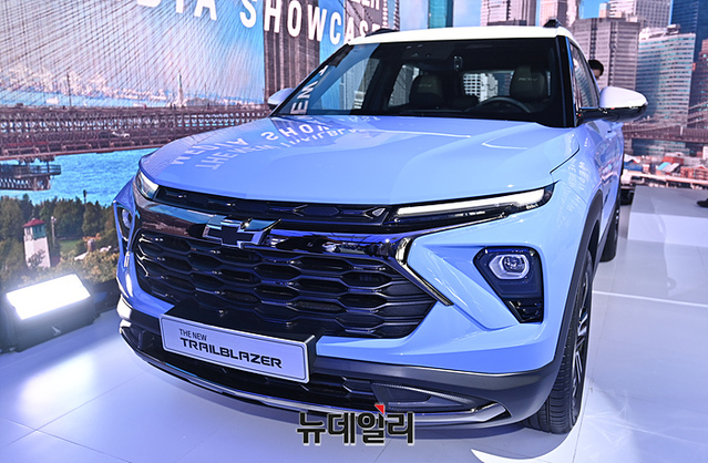 ▲ 쉐보레가 트레일블레이저 부분변경 모델을 출시했다 ⓒ뉴데일리