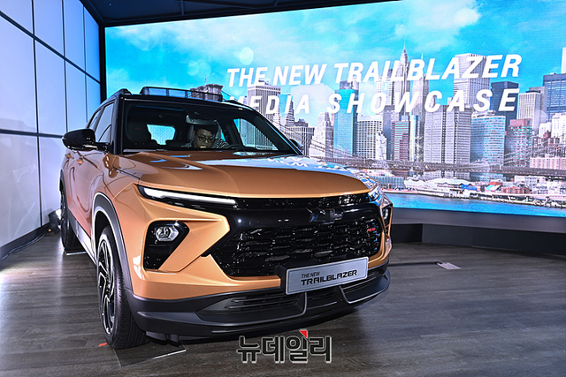 ▲ 트레일블레이저 RS트림에 적용된 토피넛 브라운 색상 ⓒ뉴데일리