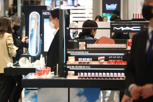 ▲ 화장품 매장ⓒ연합