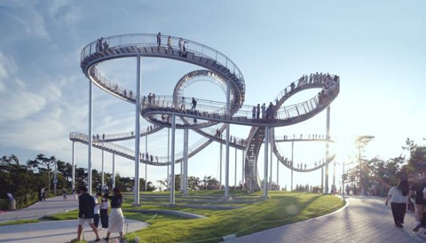 ▲ '2022 대한민국 공간문화대상' 대상 수상작인 포항시 '스페이스 워크'.ⓒ문체부