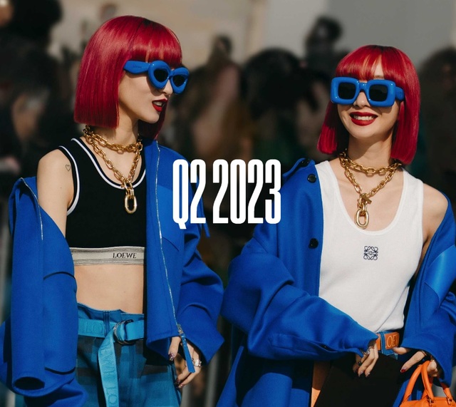 ▲ 2023년 2분기 '가장 인기있는 패션 브랜드' 1위 로에베(Loewe). ⓒLyst Index