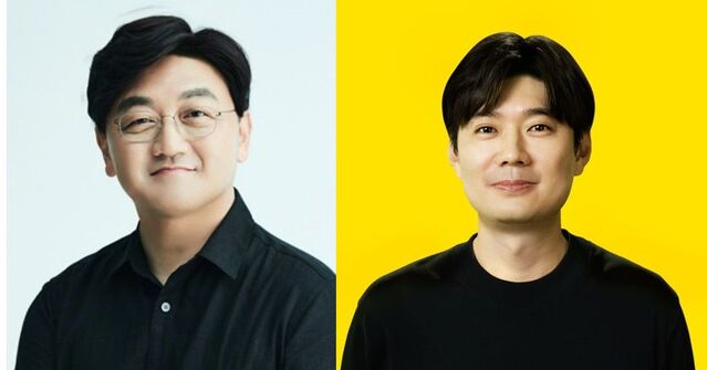 ▲ (좌)백상엽 카카오엔터프라이즈 전 대표. (우)이경진 카카오엔터프라이즈 현 대표ⓒ카카오엔터프라이즈