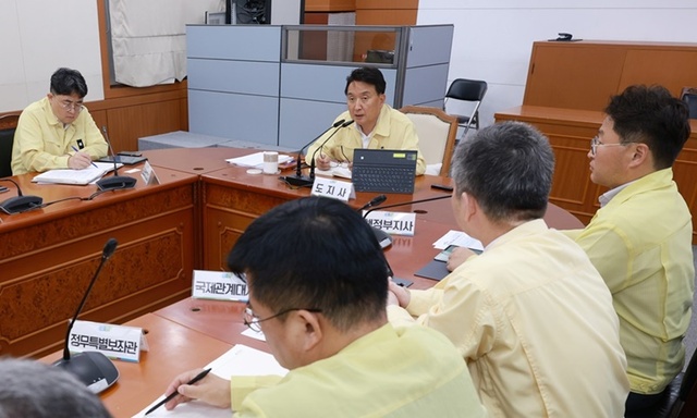 ▲ 김영환 지사가 수사에 적극 접조하겠다는 입장을 밝혔다.ⓒ충북도