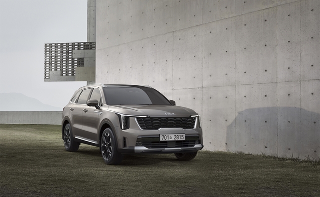 ▲ 기아가 쏘렌토 상품성 개선 모델의 디자인을 공개했다. 
ⓒ기아