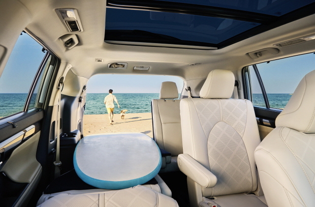 ▲ 하이랜더의 인테리어 모습. ⓒ토요타코리아