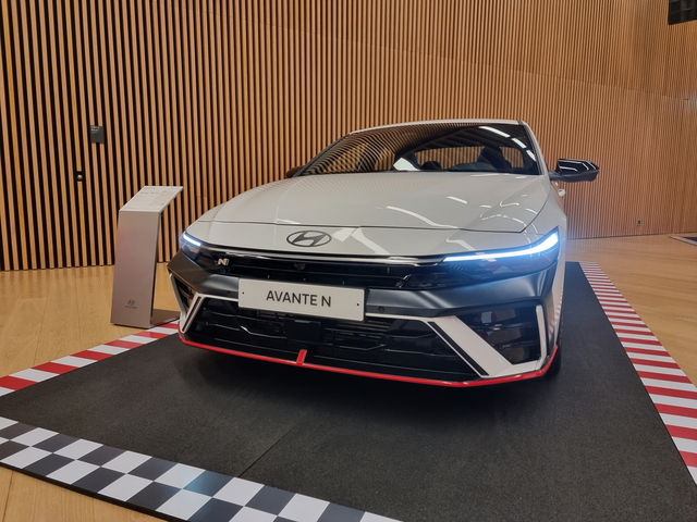 ▲ 현대차가 부분변경 아반떼 N을 출시했다 ⓒ뉴데일리 김성현 기자