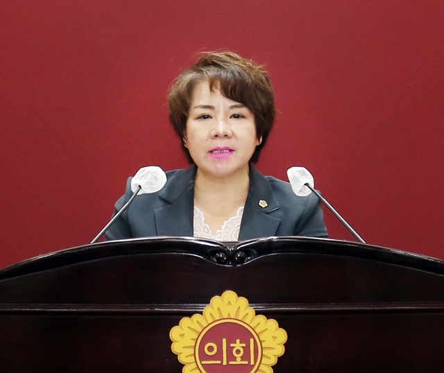 ▲ 대구시의회 김정옥 의원(건설교통위원회, 국민의힘 비례대표).ⓒ대구시의회