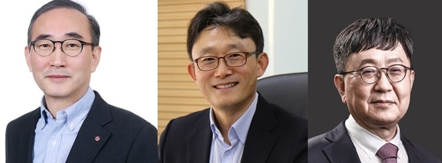 ▲ 왼쪽부터 김영섭 전 LG CNS 사장, 박윤영 전 KT 사장, 차상균 서울대 교수 ⓒ각사