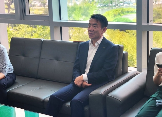 ▲ 한문희 코레일 신임 사장 간담회.ⓒ연합뉴스