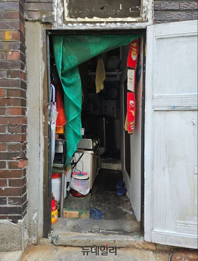 ▲ 쪽방의 입구 모습. ⓒ임준환 인턴기자