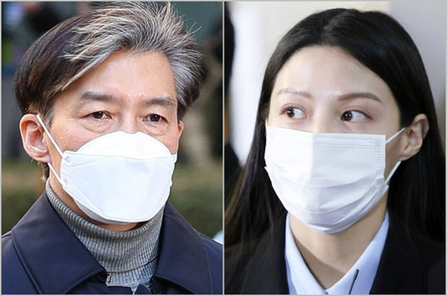 ▲ 조국 전 법무부장관(왼쪽)과 딸 조민 씨 ⓒ연합뉴스