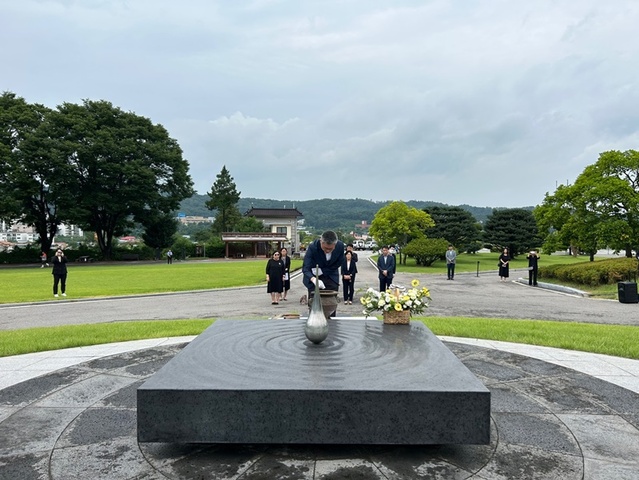 ▲ 충남도는 오는 14일 제6회 일본군 ‘위안부’ 피해자 기림의 날을 맞아 11일 충남도서관에서 기림의 날 행사를 개최했다.ⓒ충남도