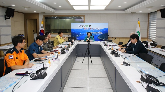 ▲ 성주군은 11일 군청 재난상황실에서 지역방위태세 확립을 위한 ‘2023년도 3분기 성주군통합방위협의회’를 개최했다.ⓒ성주군