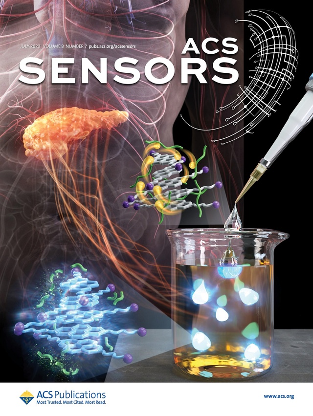 ▲ 이성호 교수팀 연구논문 내용 이미지화 한 ‘ACS Sensors’ 표지논문 사진.ⓒ대구대