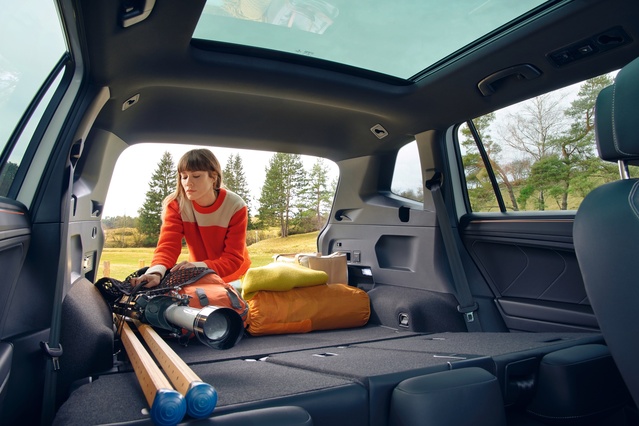 ▲ ２·３열 폴딩시 최대 １７７５Ｌ의 적재공간을 제공한다 ⓒ폭스바겐코리아