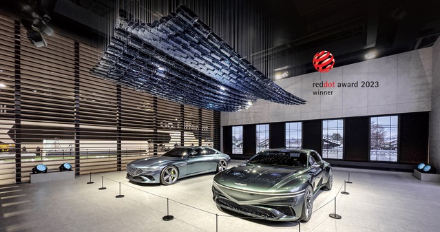 ▲ 2023 서울모빌리티쇼 제네시스관 모습. ⓒ현대차그룹