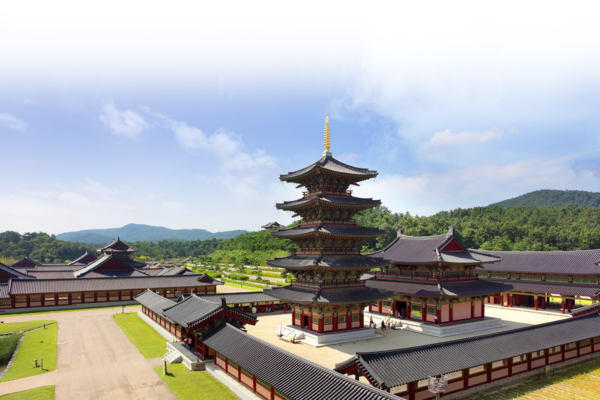 ▲ 2023 대백제전 주행 사장인 백제문화단지.ⓒ부여군