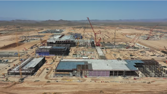 ▲ TSMC 미국 애리조나 신공장 건설 전경 ⓒTSMC