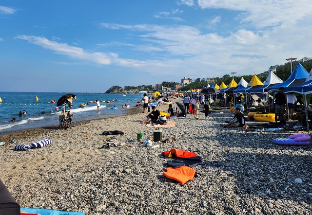 ▲ 감포 오류해수욕장 전경.ⓒ경주시