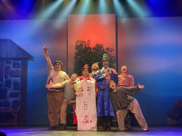 ▲ 타임컴퍼니의 뮤지컬 '동백꽃 피는 날' 공연 장면.ⓒ예술경영지원센터