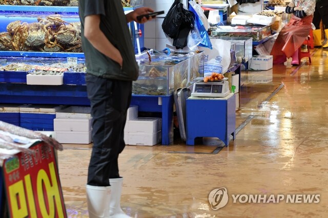 ▲ 서울 동작구 노량진수산시장의 모습.ⓒ연합