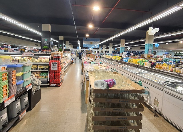 ▲ 한산한 부에노스아이레스의 대형마트.ⓒ연합뉴스