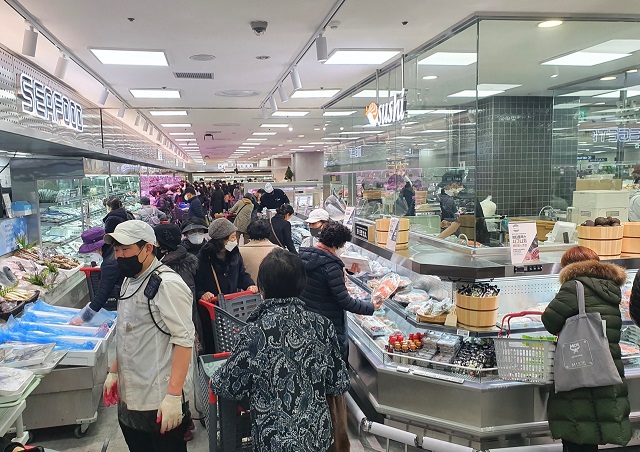 ▲ 대형마트 수산물 코너.ⓒ뉴데일리DB