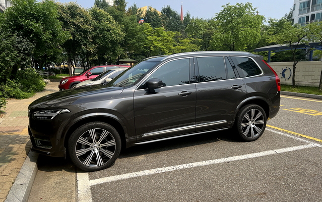 ▲ 시승 차량의 측면부 모습. ⓒ김재홍 기자