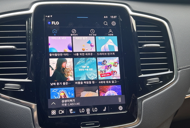 ▲ 티맵 인포테인먼트, 프리미엄 사운드 시스템 등은 만족감을 주는 요소다. ⓒ김재홍 기자