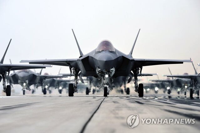 ▲ F-35A 스텔스 전투기. ⓒ연합뉴스