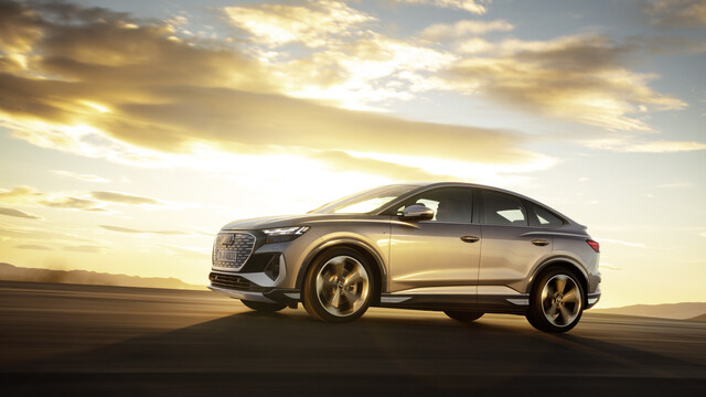 ▲ Q4 e-트론 스포트백 40 모습. 
 ⓒ아우디코리아