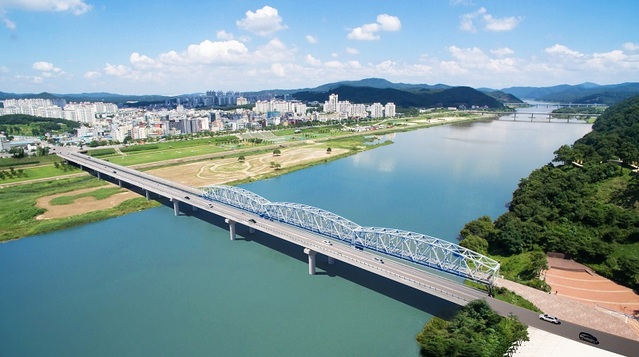 ▲ 제2금강교 조감도.ⓒ공주시