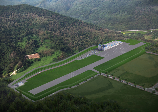▲ 회전익 비행센터 전경.ⓒ한국항공우주산업