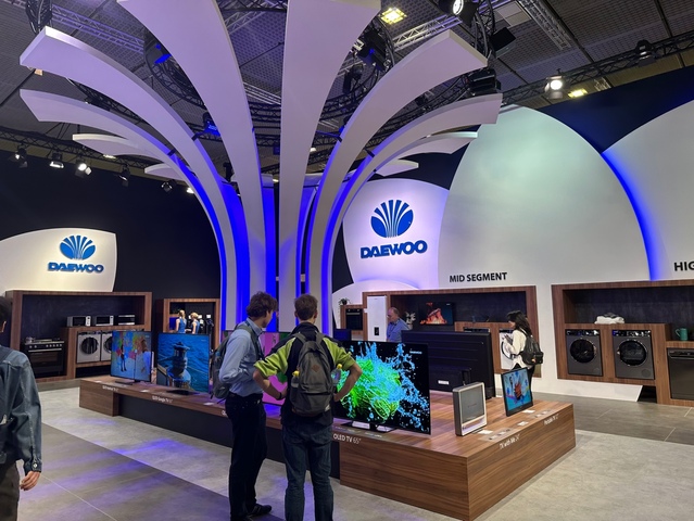 ▲ IFA 2023 대우 전시장 전경 ⓒ장소희 기자