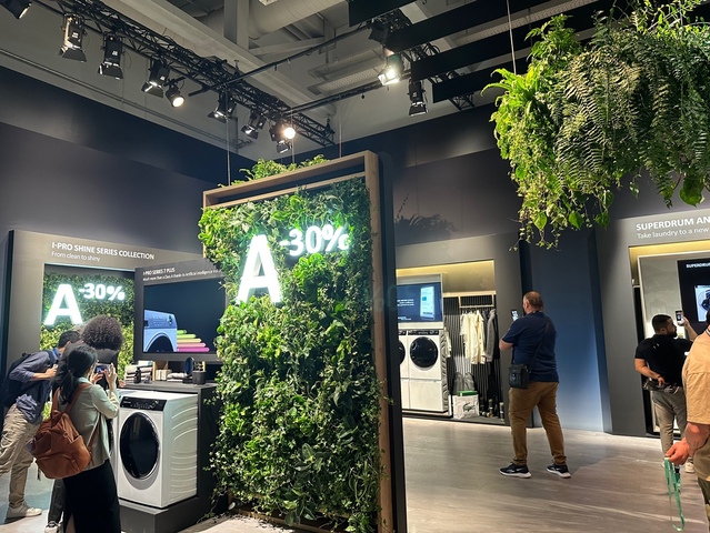 ▲ IFA 2023 중국 가전회사 하이얼의 전시관 모습 ⓒ장소희 기자