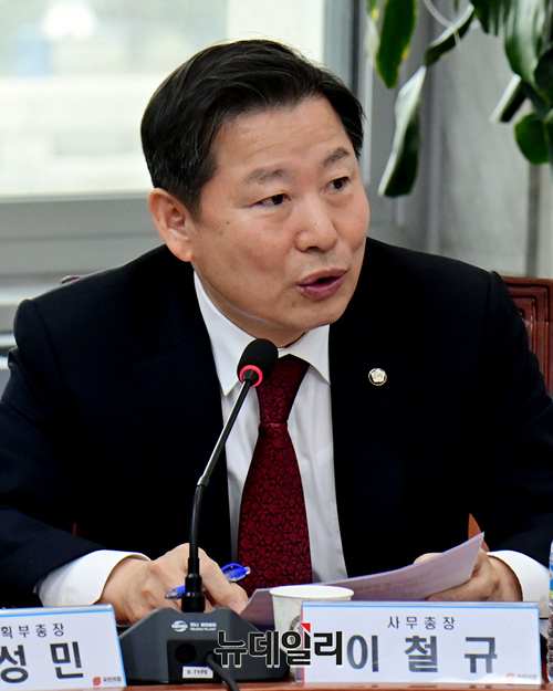 ▲ 이철규 국민의힘 사무총장. ⓒ이종현 기자