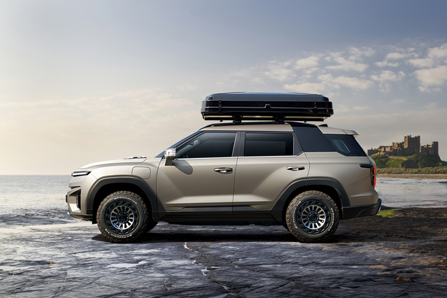 ▲ KG모빌리티가 오토살롱위크에서 토레스 튜닝카 4종을 선보인다 ⓒKG모빌리티