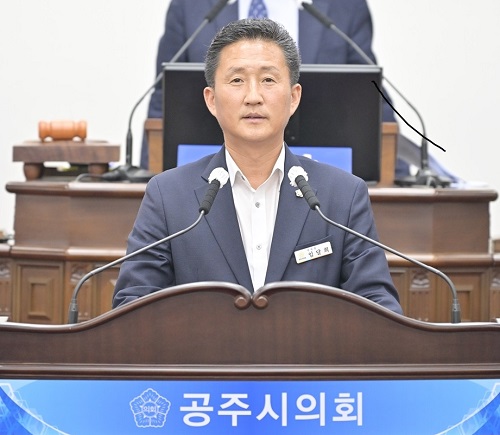 ▲ 임달의 공주시의회 부의장.ⓒ공주시의회