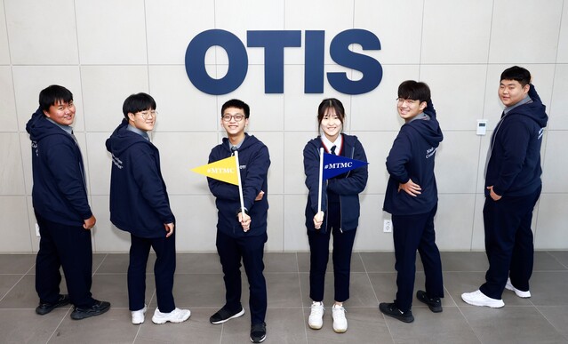 ▲ 오티스가 학생팀과 이동성 솔루션을 고안하는 사회공헌 프로그램 '메이드 투 무브 커뮤니티'를 전개한다. ⓒ오티스코리아