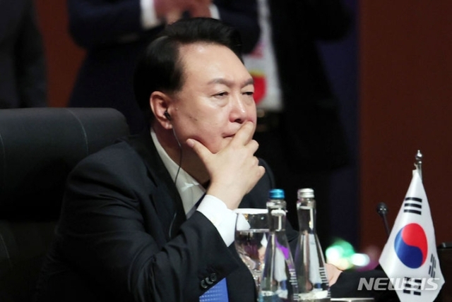 ▲ 윤석열 대통령이 7일(현지시간) 자카르타 컨벤션 센터(JCC)에서 열린 동아시아정상회의(EAS)에 참석해 있다. (공동취재) ⓒ뉴시스