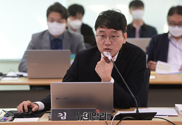 ▲ 김웅 국민의힘 의원. ⓒ정상윤 기자