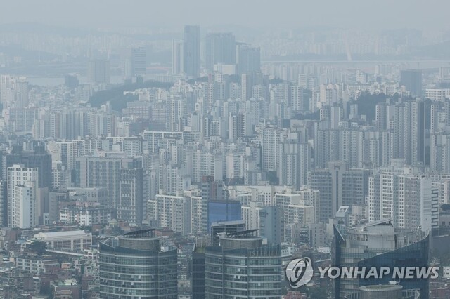 ▲ 서울시내 아파트 230813 ⓒ연합뉴스