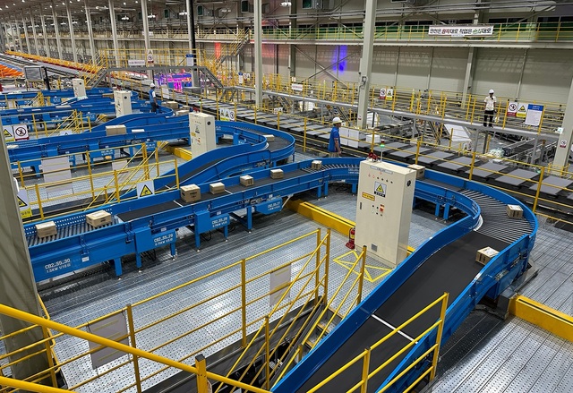 ▲ CJ대한통운 안성 MP허브터미널. ⓒCJ대한통운