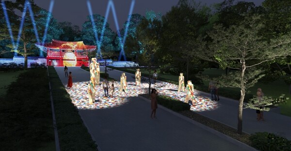 ▲ 2023 부여 문화유산 미니어아트 1코스 전경.ⓒ충남부여